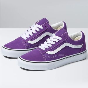 Vans Old Skool Purple - Women’s size 6.5